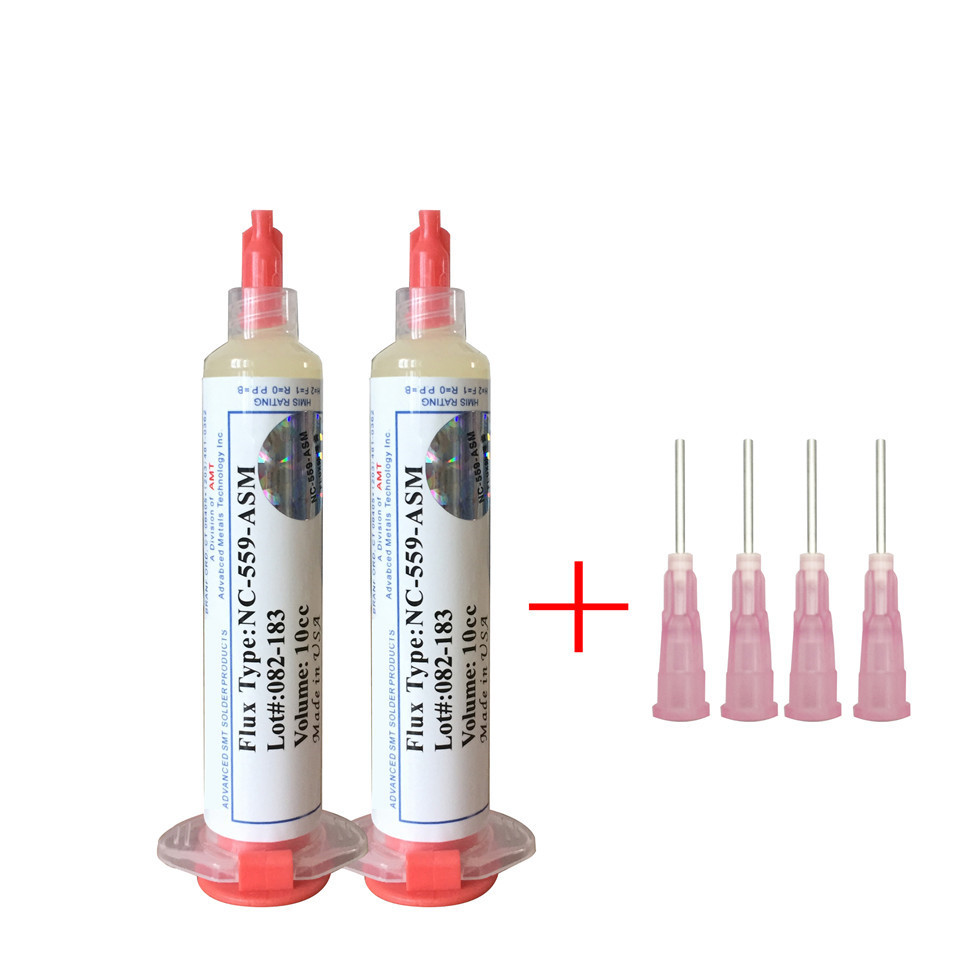 Picture of High quality NC-559-ASM 10cc soldering paste BGA CSP ball planting bead self-cleaning solder paste
